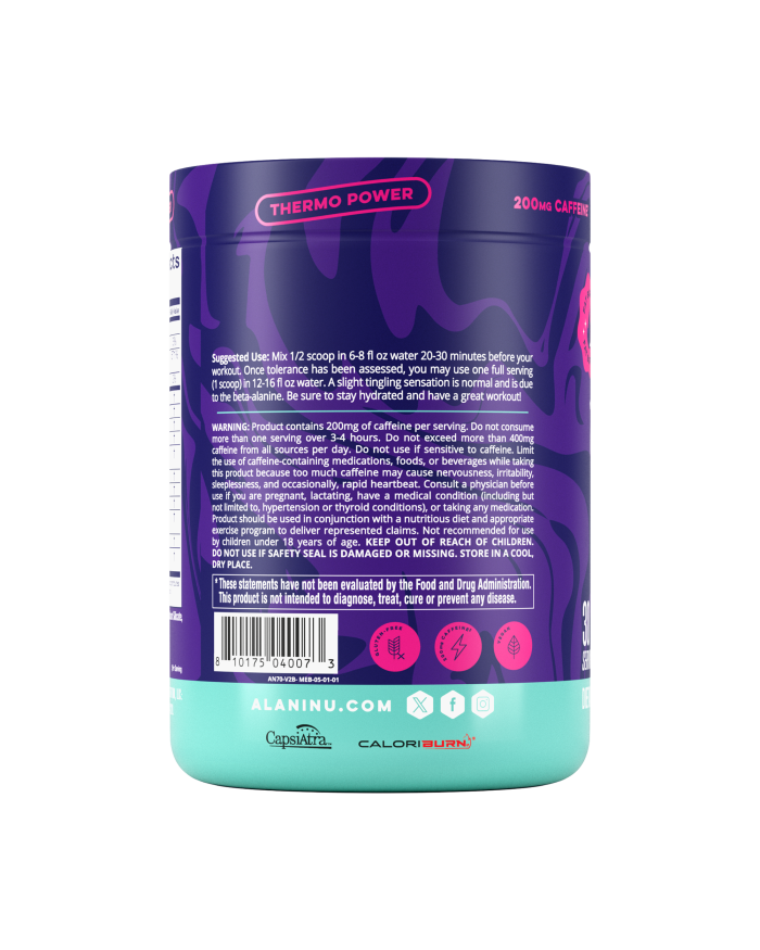 Pre-Workout+ Burn - Melonberry Blast - Image 2