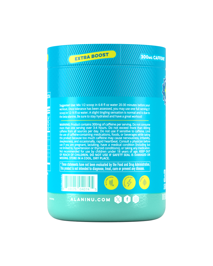 Pre-Workout+ - Blue Slush - Image 2