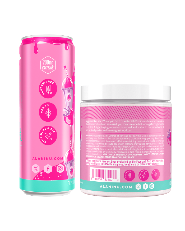 Energy Drink & Pre-Workout - Pink Slush - Image 2